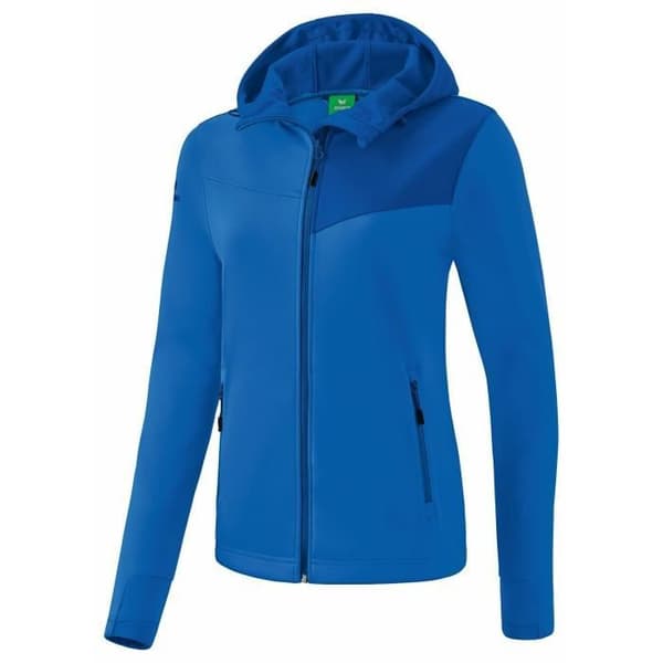 Erima Women's Performance Softshell Jacka - ny royal/true blue - 36 - Multisport - Vindtät och andas