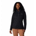Miniatyrbillede 1 af 5: Columbia Benton Springs™ Fleecejakke Med Halv Lynlås Sort 2XL Kvinde