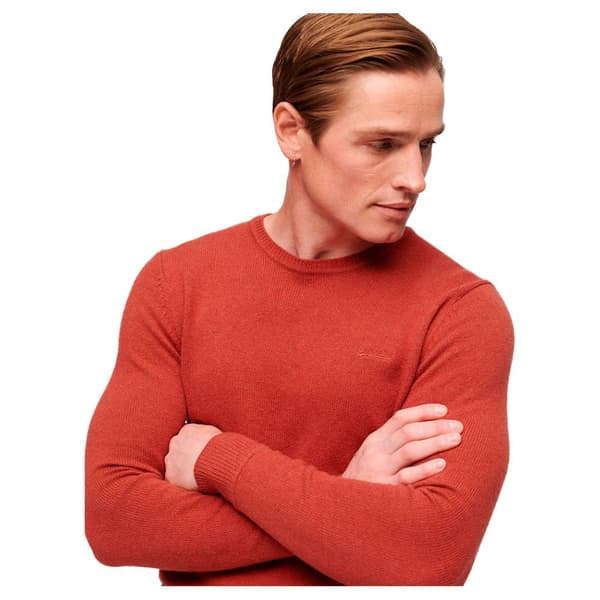 Superdry Essential Slim Fit Tröja Orange L Man