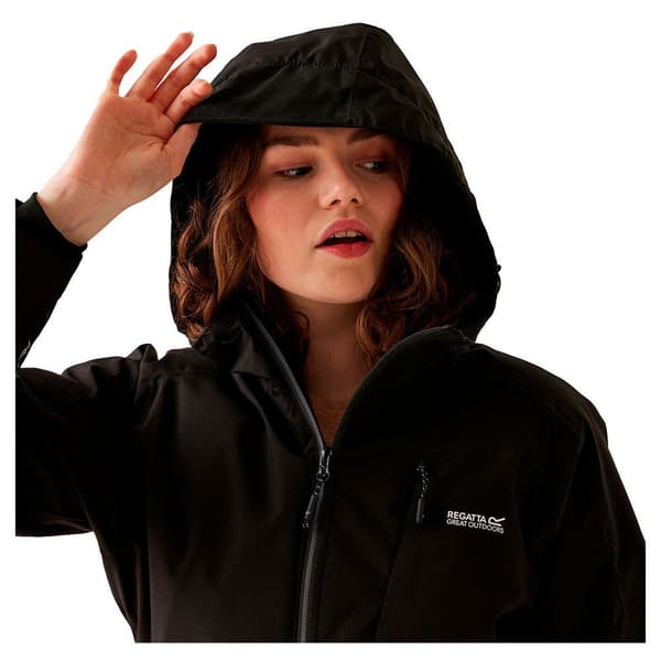 Regatta Highton Stretch Iv Jakke Sort 20 Kvinde