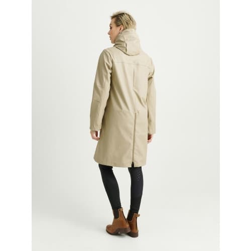 Barbro Fleecefodrad Regnkappa Beige