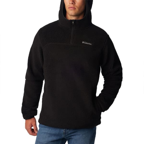 Columbia Rugged Ridge™ Iii Fleecejakke Med Halv Lynlås Sort XL Mand