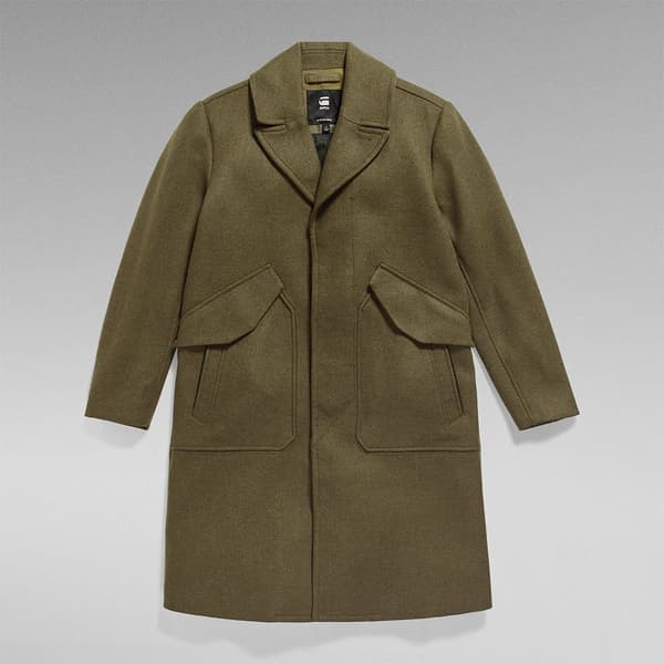 G-star Wool Frakke Grøn L Mand