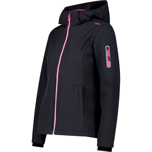 Cmp 39a5006 Softshelljacka Svart M Kvinna