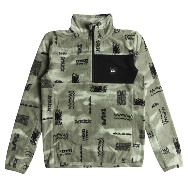 Quiksilver Aker Fleece Med Halv Dragkedja  14 Years