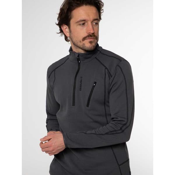 Protest Humans Fleece Svart S Man