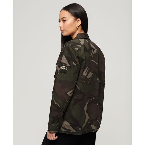 Superdry Military övertröja Grönt L Kvinna