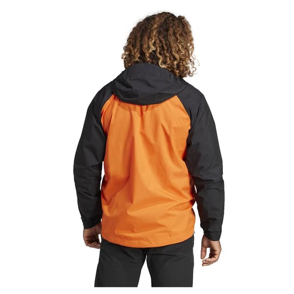 Adidas Terrex Multi 2l Rain.rdy Jacka Orange M Man
