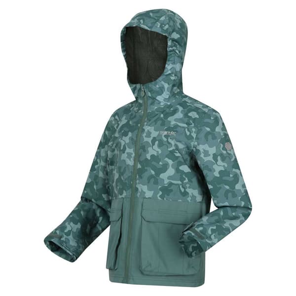 Regatta Hywell Softshelljakke Grøn 7-8 Years Dreng