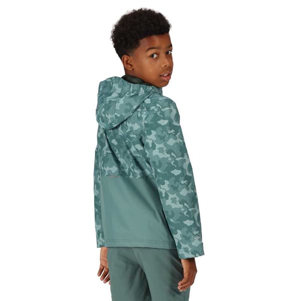 Regatta Hywell Softshelljakke Grøn 7-8 Years Dreng