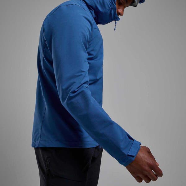 Montane Tenacity Xt Fleecejacka Med Dragkedja Blå L Man