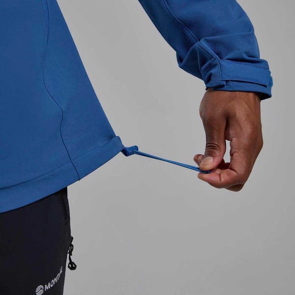 Montane Tenacity Xt Fleecejacka Med Dragkedja Blå L Man
