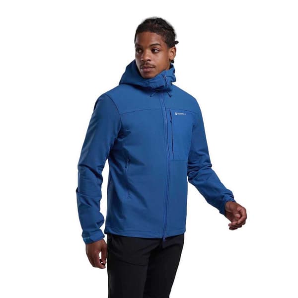 Montane Tenacity Xt Fleecejacka Med Dragkedja Blå L Man