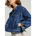 Miniatyrbild 5 av 8: Pepe Jeans Relaxed Denim Jacka Blå XS Kvinna