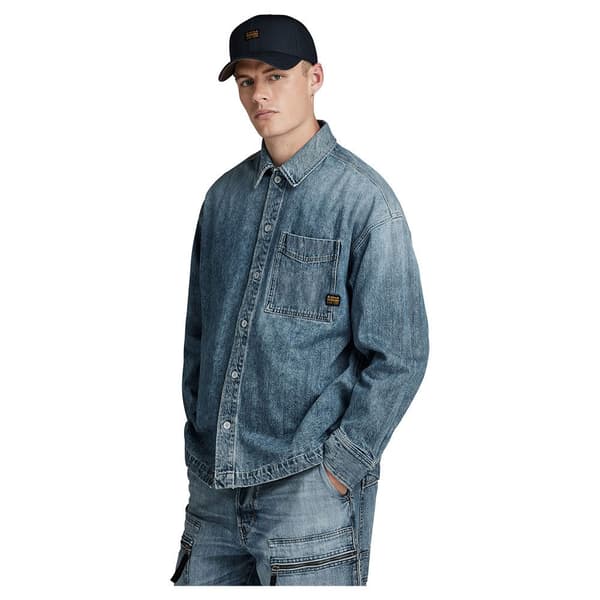 G-star Boxy Fit övertröja Blå S Man