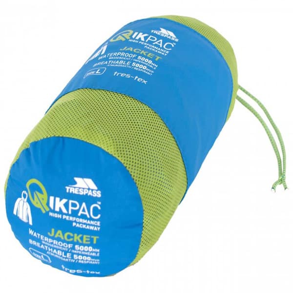 Trespass Qikpac Jacka Blå M Man