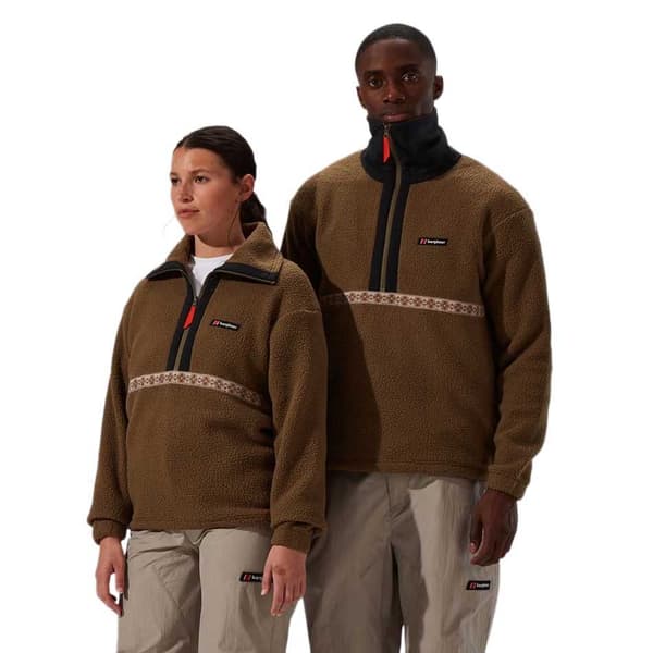 Berghaus Rhynie Aztec Fleece Med Halv Dragkedja  L Man