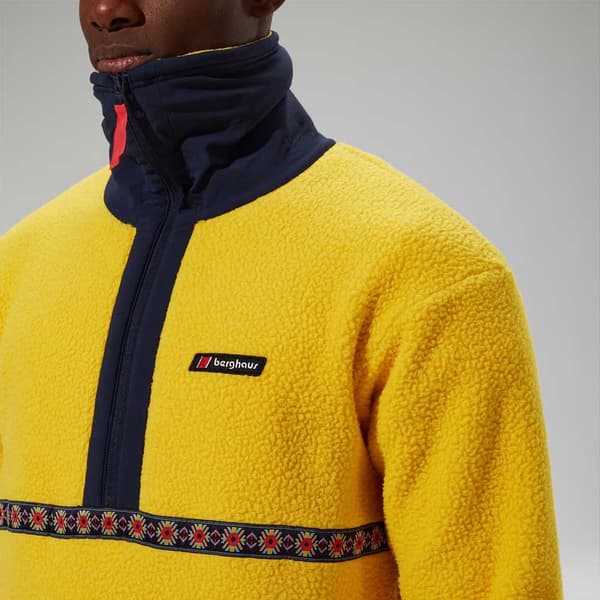 Berghaus Rhynie Aztec Fleece Med Halv Dragkedja  2XL Man
