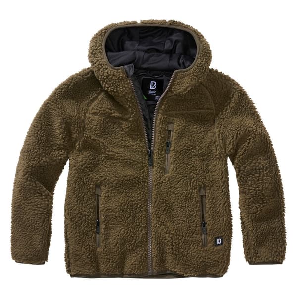 Brandit Teddy Jakke Grøn 146-152 cm Dreng