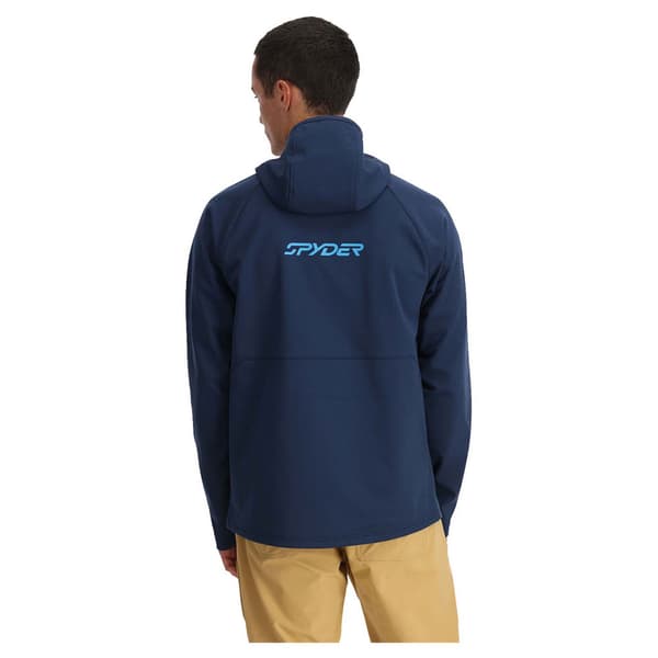 Spyder Gridweb Shell Fleece Jacka  L Man