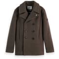 Miniatyrbillede 3 af 8: Scotch & Soda Wool Blend Peacoat Jakke  L Mand