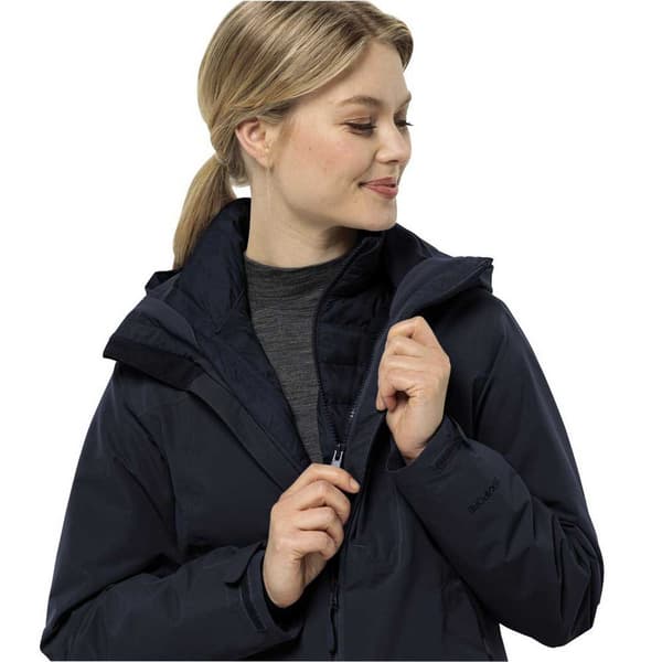 Jack Wolfskin Pilvi Down Jakke Blå XL Kvinde