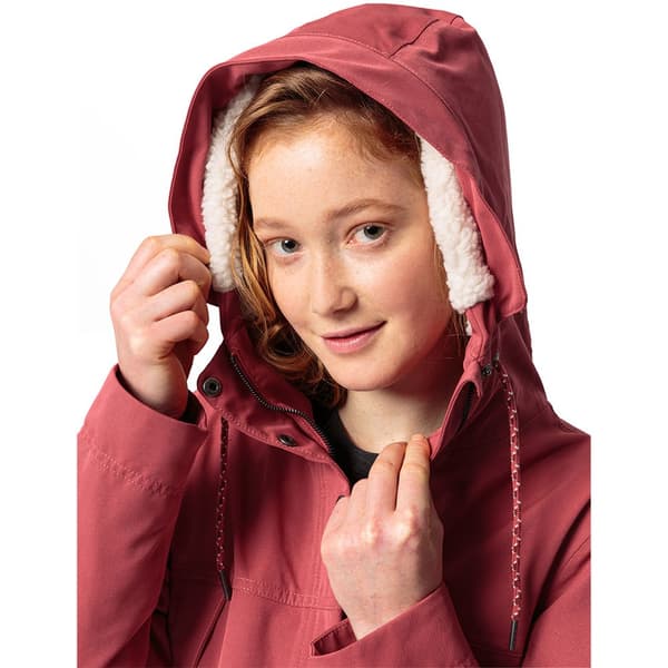 Vaude Manukau Ii Parka Rosa 48 Kvinde