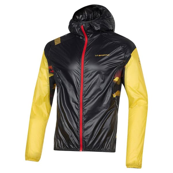 La Sportiva Blizzard Windbreaker Jakke Gul,Sort XL Mand