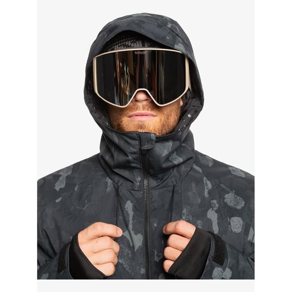 Quiksilver Mission Printed Jacka Grå XL Man