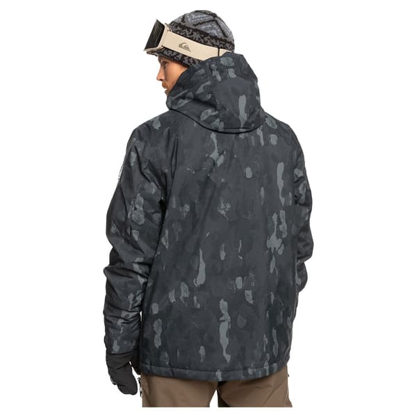 Quiksilver Mission Printed Jacka Grå XL Man