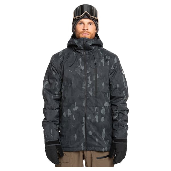 Quiksilver Mission Printed Takki Harmaa XL Mies
