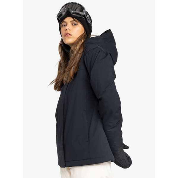 Roxy Galaxy Jakke Sort S Kvinde