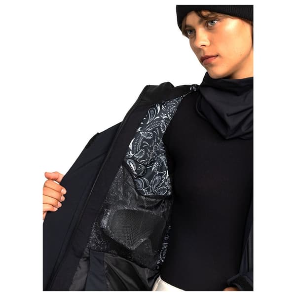 Roxy Galaxy Jakke Sort S Kvinde