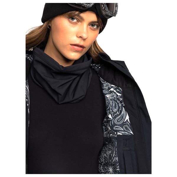Roxy Galaxy Jakke Sort S Kvinde
