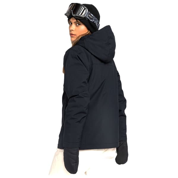 Roxy Galaxy Jakke Sort S Kvinde