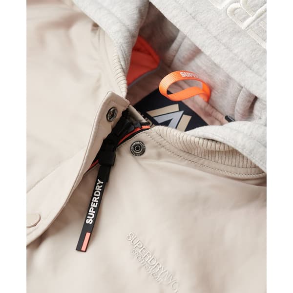 Superdry W5011654a Bomberjacka Beige S Kvinna