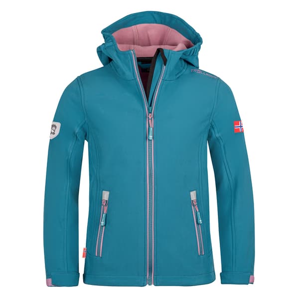 Trollkids Trollfjord Softshell-takki Sininen 128 cm Poika