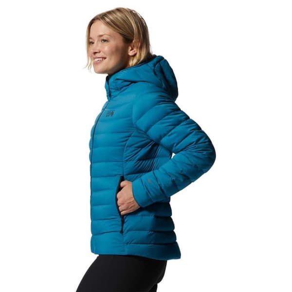 Mountain Hardwear Deloro Dunjacka Blå XS Kvinna