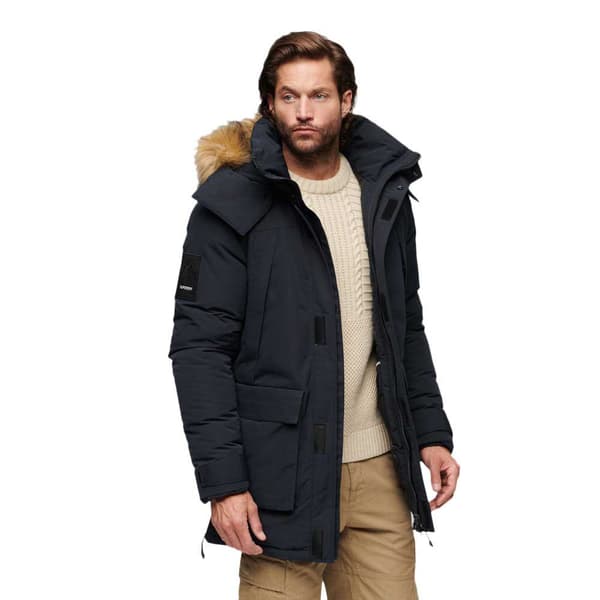 Superdry Code Xpd Everest Parka Svart 2XL Man