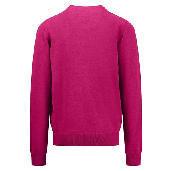 Fynch Hatton 1413211 V-aukkoinen Neulepaita Pinkki M Mies