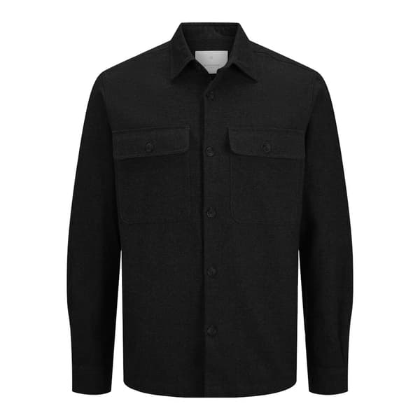 Jack & Jones Raymond Melange Solid övertröja Svart S Man