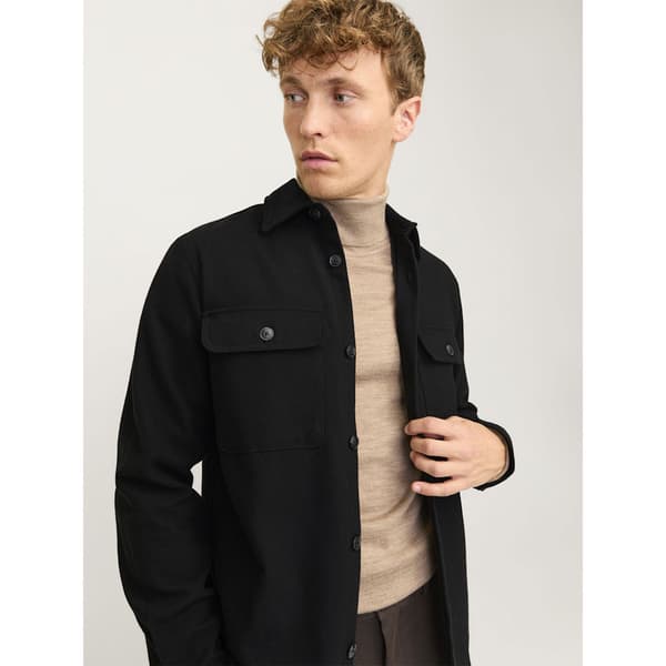 Jack & Jones Raymond Melange Solid övertröja Svart S Man