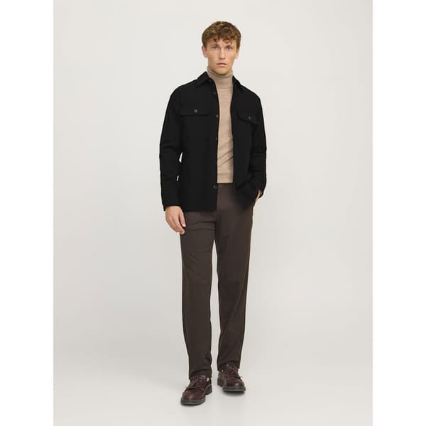 Jack & Jones Raymond Melange Solid övertröja Svart S Man