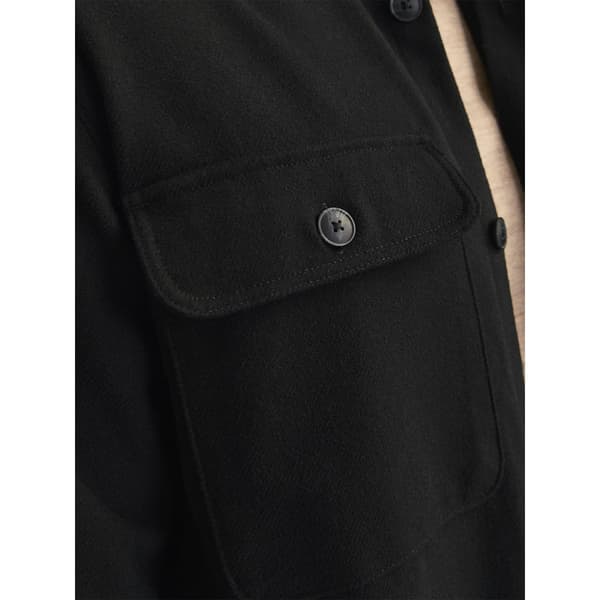 Jack & Jones Raymond Melange Solid övertröja Svart S Man