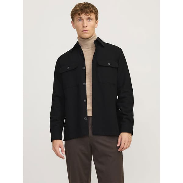 Jack & Jones Raymond Melange Solid övertröja Svart S Man