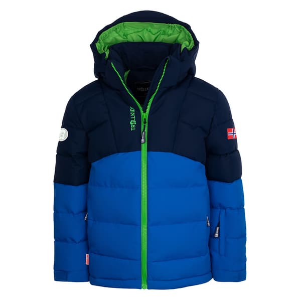 Trollkids Gryllefjord Jakke Blå 176 cm Dreng