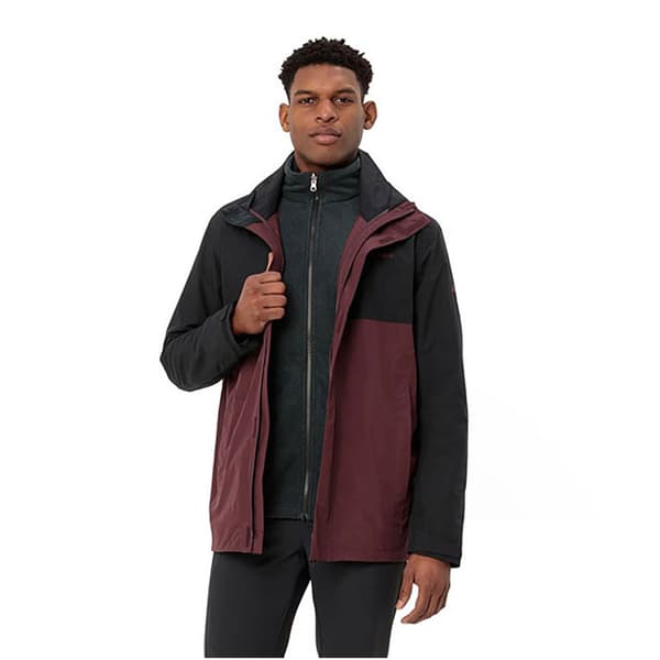 Vaude Rosemoor 3in1 Jacka Svart M Man