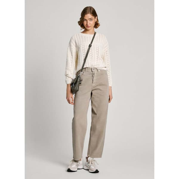 Pepe Jeans Isadora Tröja Beige M Kvinna