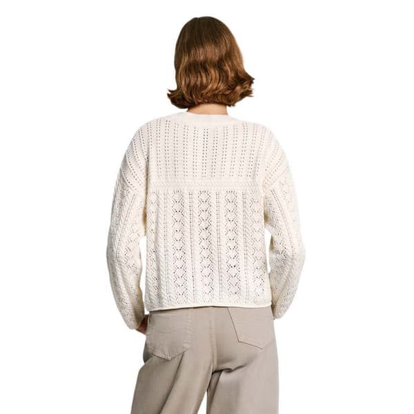Pepe Jeans Isadora Tröja Beige M Kvinna