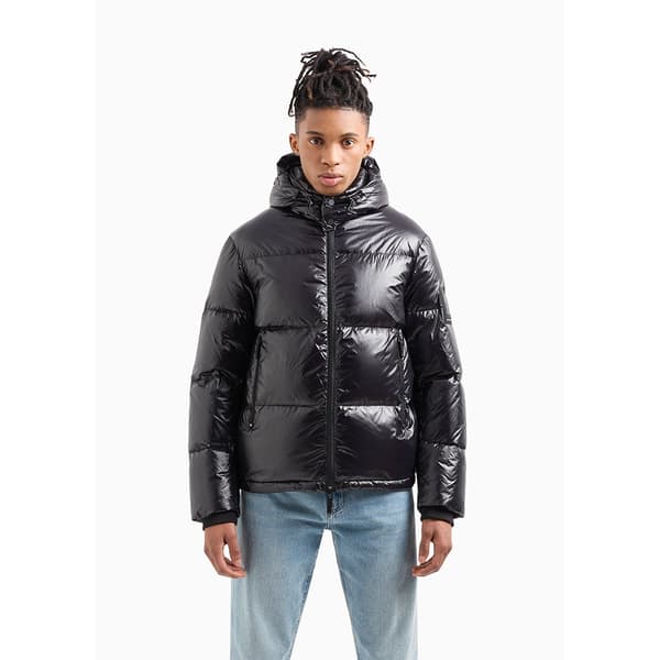 Armani Exchange 8nzb70_znynz Jakke Sort S Mand